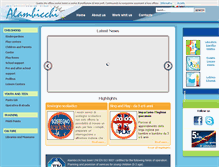 Tablet Screenshot of alambicchi.org